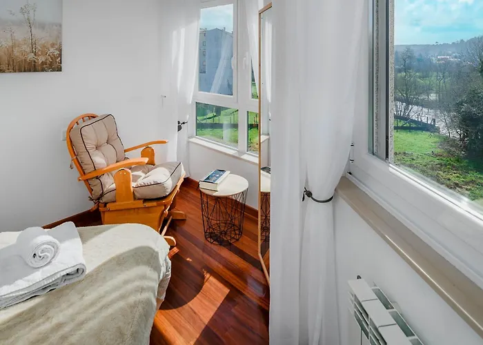 Mirador Del Tambre Etapa Final Del Camino Appartement *