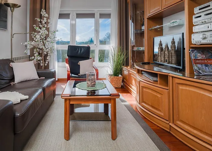 Mirador Del Tambre Etapa Final Del Camino Appartement Sigueiro