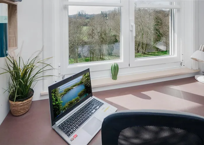 Mirador Del Tambre Etapa Final Del Camino Appartement *